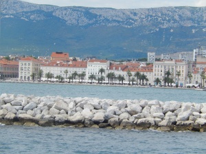 Entering Split Harbour