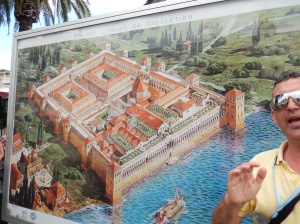 Mud map of Diocletian's Palace as it was